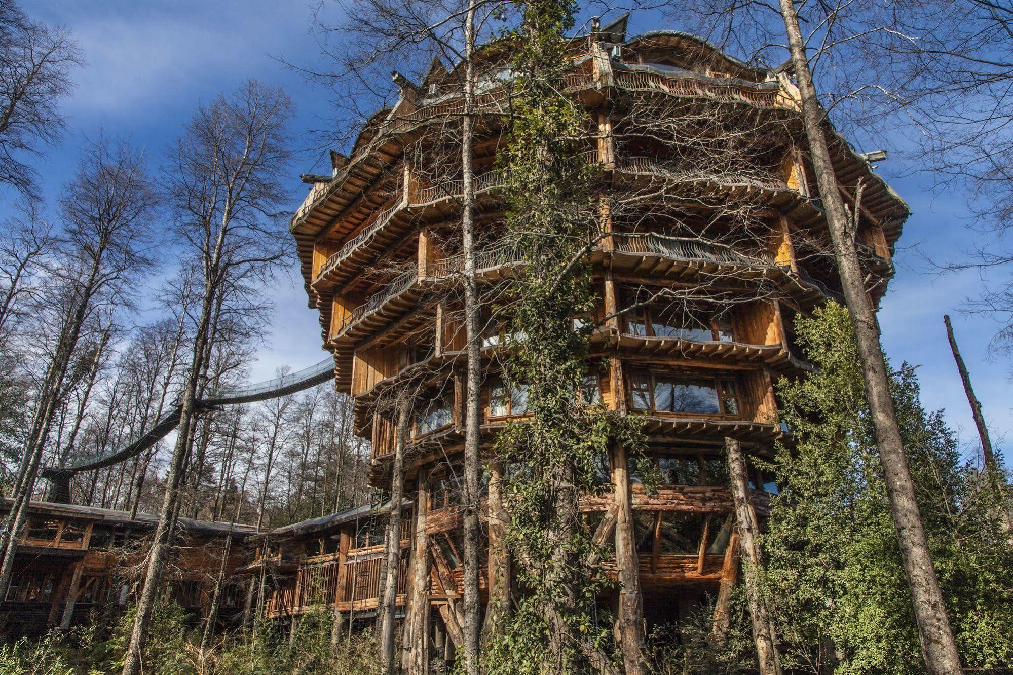 Huilo Huilo Nothofagus Hotel & Spa Puerto Fuy Exterior photo